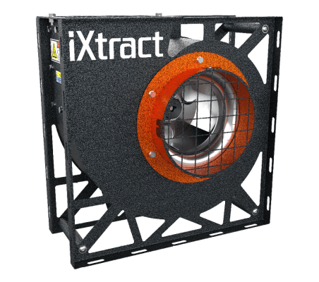 iXtract F-Series Centrifugal Fan - FAN-0.37 - Left