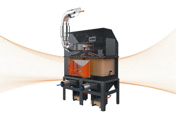 iXtract Shaker Filter - Airflow Diagram