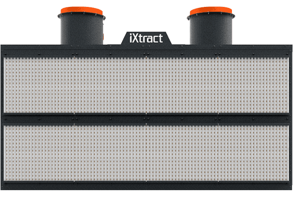 iXtract Dry-Back Spray Booth - Standard - DBS-NC-4.4 - Powder Coated - Front