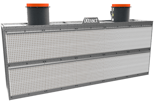 iXtract Dry-Back Spray Booth - Standard - DBS-NC-5.5 - Left
