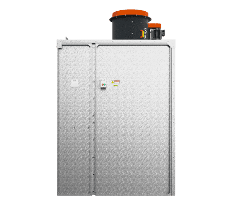 iXtract Dry-back Spray Booth with Bench - DBS-B-2.2 - Right Side