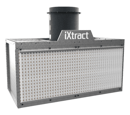 iXtract Low Level Dry-back Spray Booth - DBS-LL-2.2 - Left
