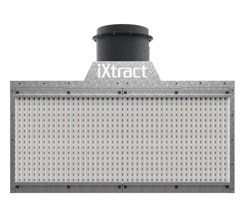 iXtract Low Level Dry-back Spray Booth - Front
