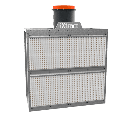 iXtract Standard Dry-back Spray Booth - DBS-NC-2.2 - Left