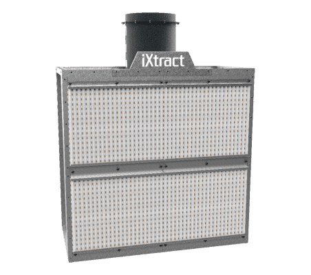 iXtract Standard Dry-back Spray Booth - DBS-NC-2.2 - Left