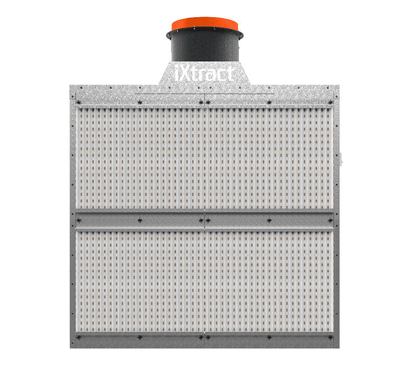 iXtract Standard Dry-back Spray Booth - Front