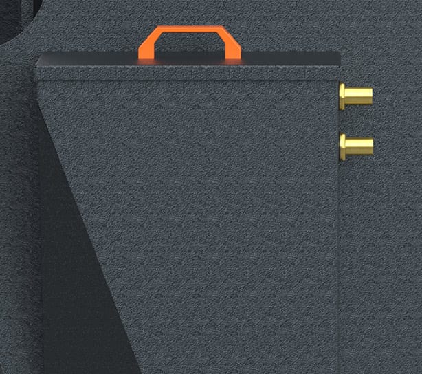 Water Overflow Inlets & Outlets
