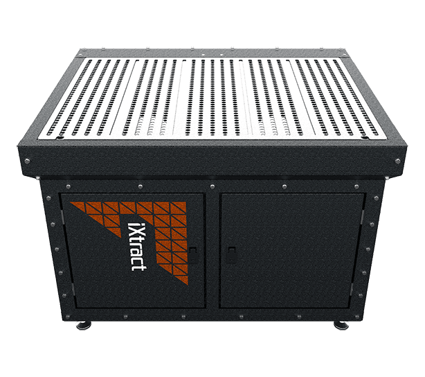 iXtract Standard Downdraught Bench - Front