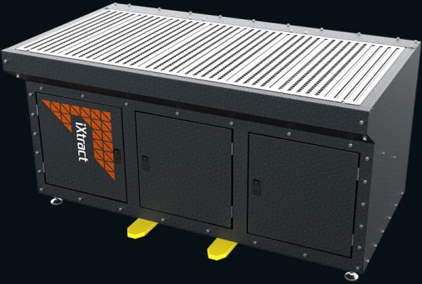 iXtract Standard Downdraught Bench - Operation