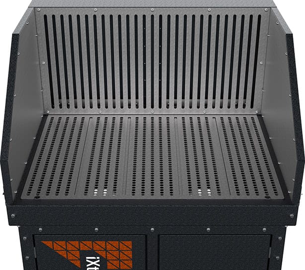 iXtract Standard Downdraught Bench - Optional Backdraught