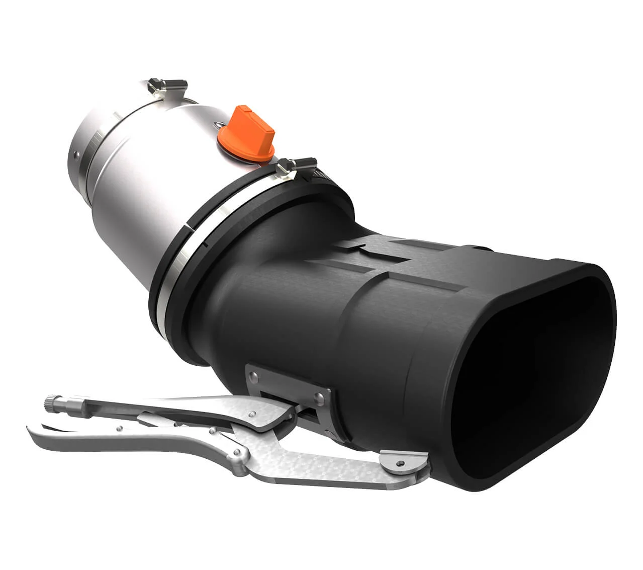 Clamp-On Nozzle - With Damper | iXtract