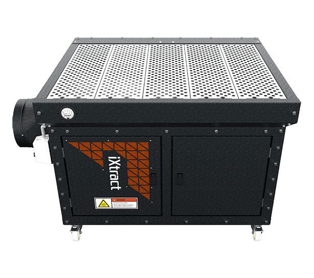 iXtract 1.2m Integrated Downdraught Bench - Front