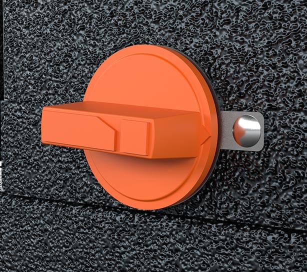 iXtract Integrated Downdraught Bench - Damper Knob