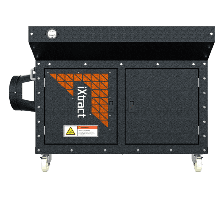 iXtract Integrated Plasma Cutting Downdraught Bench - Front