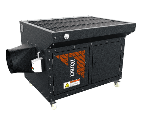 iXtract Integrated Plasma Cutting Downdraught Bench - Left