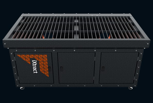 iXtract Plasma Cutting Downdraught Bench - Operation
