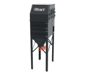 Rotary Valve Ready With Integrated Top Fan – Horizontal Reverse Pulse Filter