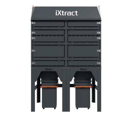 iXtract Reverse Pulse 12 Horizontal - Large Capacity - RPF-H-12-EXT - Front