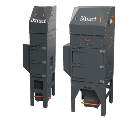 Standard With Integrated Top Mounted Fan – Vertical Reverse Pulse Filter Range