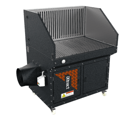 iXtract Enclosed Integrated Downdraught Bench - Left