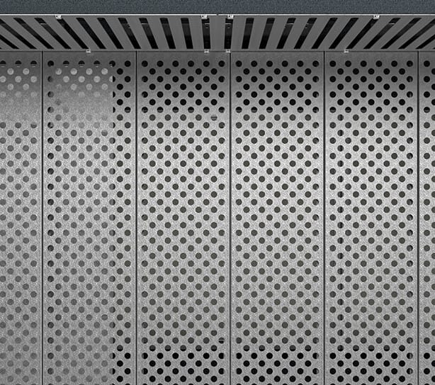 iXtract Enclosed Integrated Downdraught Bench - Perforated Grates