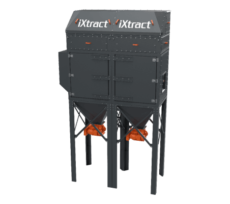 iXtract Rotary Valve Ready – Vertical Reverse Pulse Filter - Options