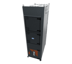 Compact Horizontal Reverse Pulse Filter Unit With Fan + HEPA