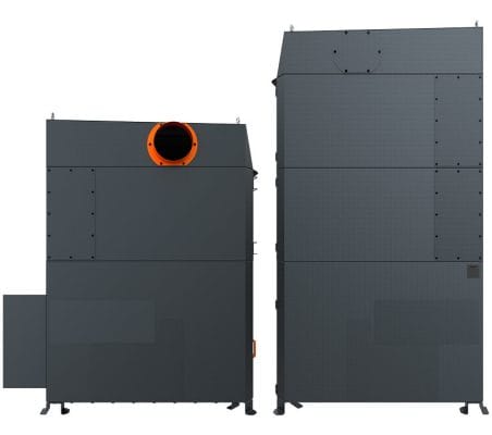 Compact Horizontal Reverse Pulse Filter Units