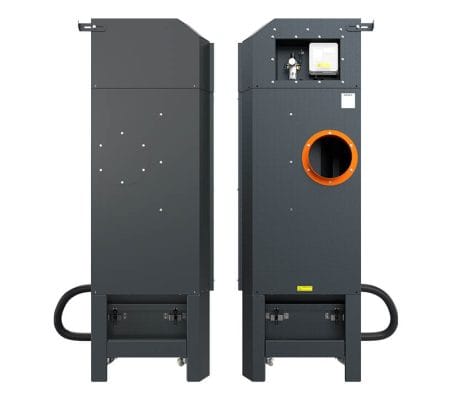 Compact Vertical Reverse Pulse Filter Unit - Sides