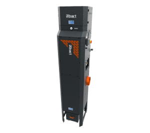 iXtract Compact Vertical Reverse Pulse Filter Unit With Integrated Fan + HEPA