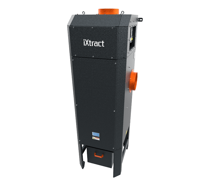 Compact Vertical Reverse Pulse Filter Unit | iXtract