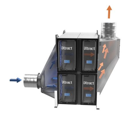 Carbon Filtration Units - Airflow Diagram