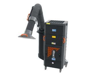Compact Mobile Oil Mist Filter Unit With Extraction Arm