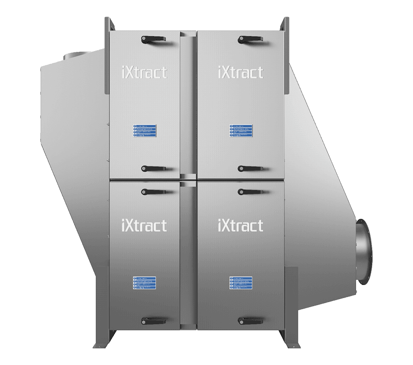 iXtract Carbon Filtration Unit - Back