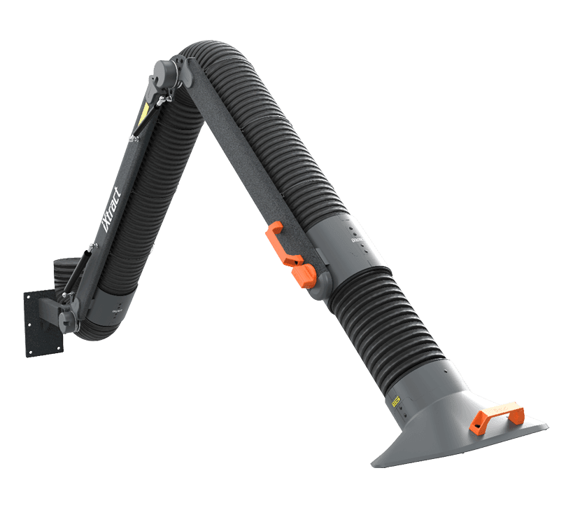 iXtract IXH Extraction Arms with Oil Resistant Hose - IXH-3000-OIL - Left