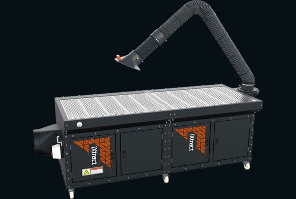 iXtract Integrated Extraction Arm Downdraught Bench - Overview
